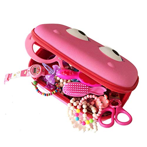 ZIPIT Beast Pencil Box for Girls, Large Capacity Cute Pencil Case for School, Stationery Organizer Box, Pink - Image 5