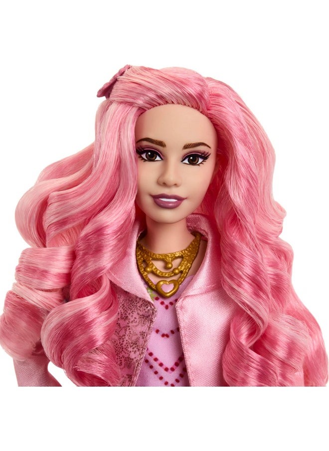 Mattel Games Mattel Disney Descendants: The Rise of Red Fashion Doll & Accessory, Bridget, Young Queen of Hearts with Movie-Inspired Clothes & Cupcake  - Image 4