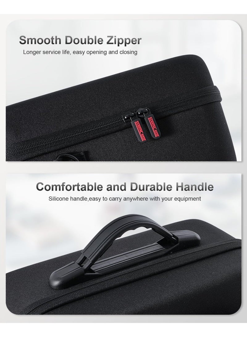 STARTRC GAMES Carrying Case for Nintendo Switch 2 (2025), Large All in One Hard Travel Case with Game Card Slots, Portable Protective Carry Bag for Switch 2 Accessories, Pro Controller and Other Accessories - Image 5