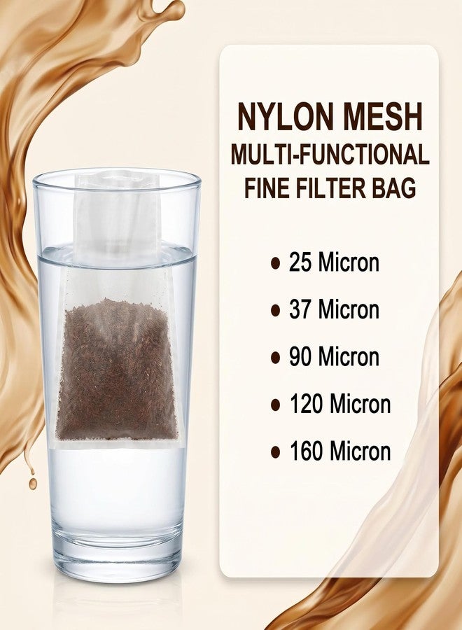 CARGEN Tea Filter Bags - 2 x 4.5 Inch Tea Filter Bags 10 Pack 90 Micron - Image 5