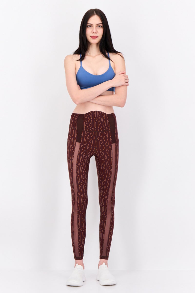 Adidas Adidas x Ivy Park Women Sportswear Fit Training Leggings, Brown - Image 4