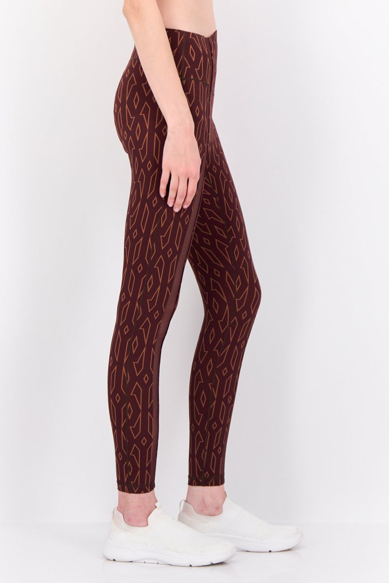 Adidas Adidas x Ivy Park Women Sportswear Fit Training Leggings, Brown - Image 2