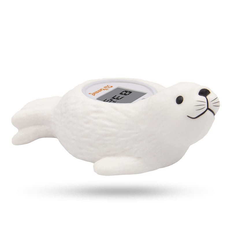 Doli Yearning Upgrade Baby Bath Thermometer Room Temperature| Water Thermometer|Kids' Bathroom Safety Products| Baby Bath(Seal Shape)â„ƒ/â„‰, LCD - Image 1