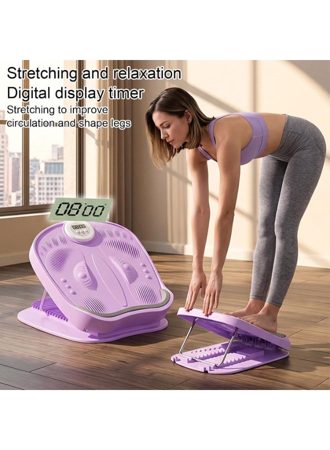 Arabest Calf Stretcher, Adjustable Portable Equipment with Digital Display Timer Slant Boards for Exercise for Home Gym House Indoor Outdoor Yoga Workout - Image 5