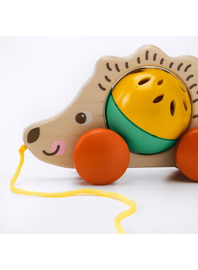 Zaboon Pull Toy, Hedgehog/Multicolour - Image 5