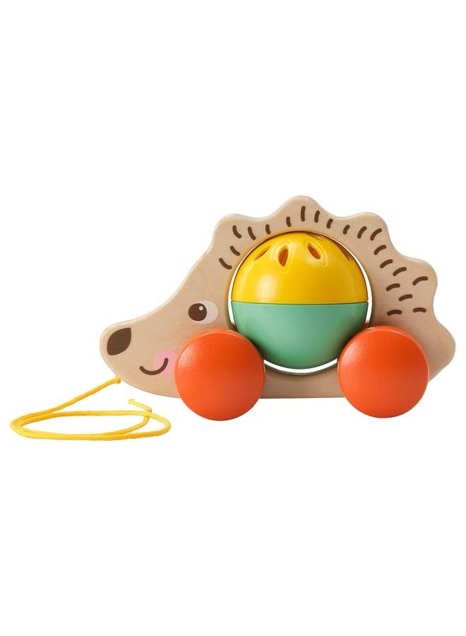 Zaboon Pull Toy, Hedgehog/Multicolour - Image 1