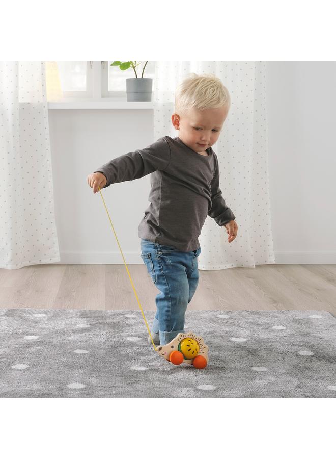 Zaboon Pull Toy, Hedgehog/Multicolour - Image 3