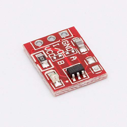 REES52 1Pcs TTP223 Touch Key Switch Module Touching Button Self-Locking/No-Locking Capacitive Switches Single Channel - Image 3
