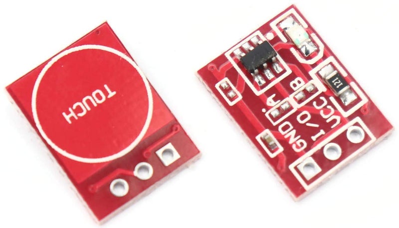REES52 1Pcs TTP223 Touch Key Switch Module Touching Button Self-Locking/No-Locking Capacitive Switches Single Channel - Image 1