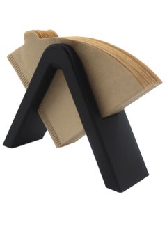 3D Brothers Coffee Filter Holder Black 17.6 x 8 x 11.6cm for Home/Cafes/Office  - Image 1