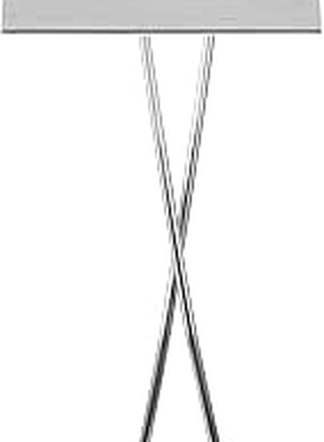 Stainless Steel Place Card Holders And Table Number Stands With Metal Clip 20cm X Shape - Image 1