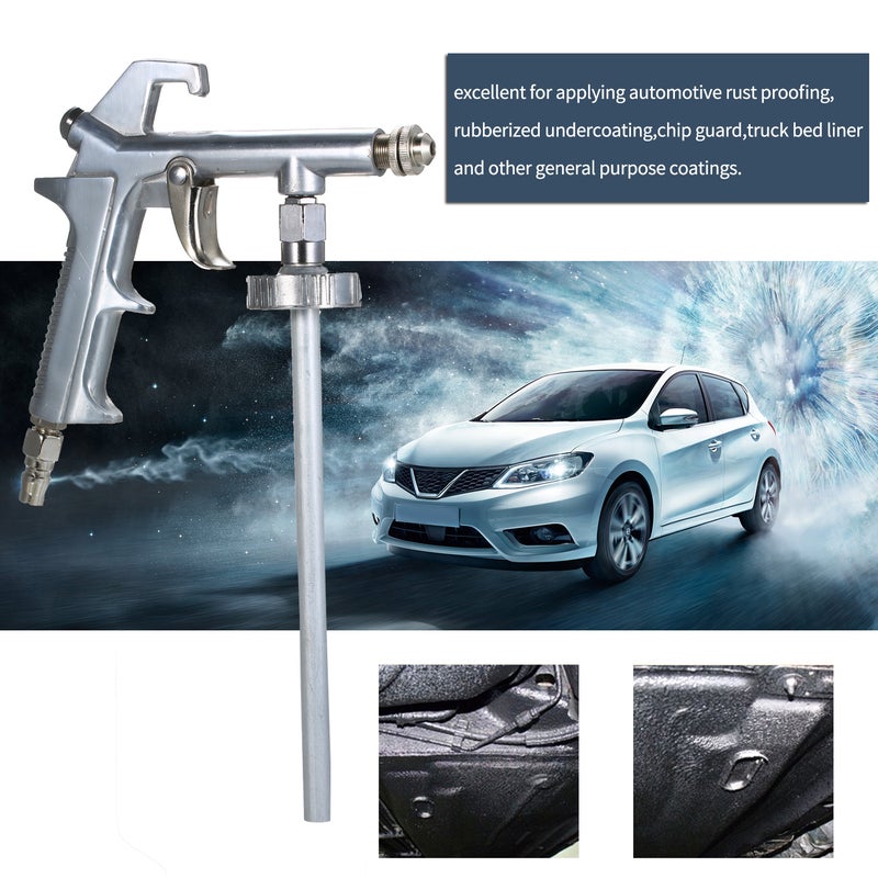 Airbrush Paint for Automobile Chassis Glue Sand Spray Aluminum Alloy Portable Sandblasting Undercoating Metal Sprayer Underbody Coating - Image 5