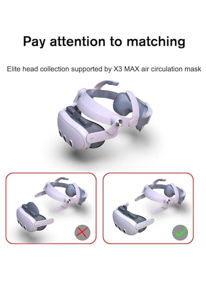 General Meta Quest 3 Replacement Face Shield, Meta Quest3 Air Circulation, Cooling Cycle Replacement Face Shield, Relieves fog and hot air, for Meta Quest 3 accessories  - Image 5