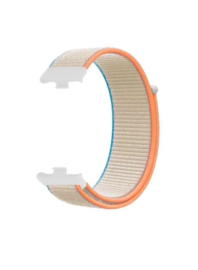 حلقة النايلون الجيرية لساعة Redmi Watch 4 و5 Mi Band 8 و9 Pro - مريحة وناعمة - Image 4
