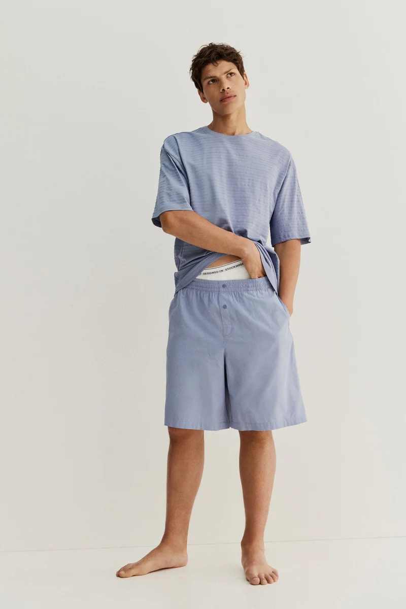 اتش اند ام بيجاما من تي-شيرت وشورت