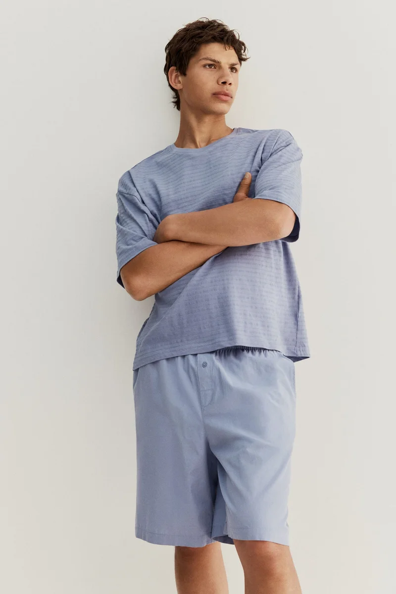 اتش اند ام بيجاما من تي-شيرت وشورت