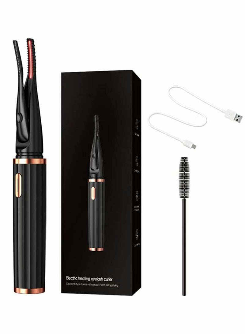Y&D Heated Eyelash Curler for Makeup Natural Curling, Long Lasting Eye Lashes Tool Women  - Image 1