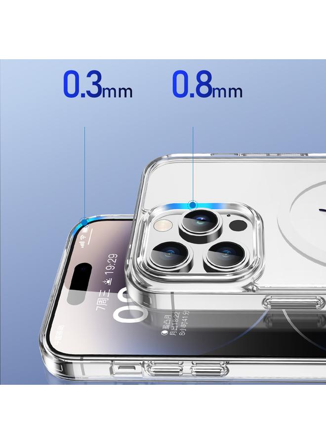 TOTUDESIGN Case For iPhone 15 Pro Max PC-5 Crystal Shield Series Magsafe Magnetic Phone Case - Image 5