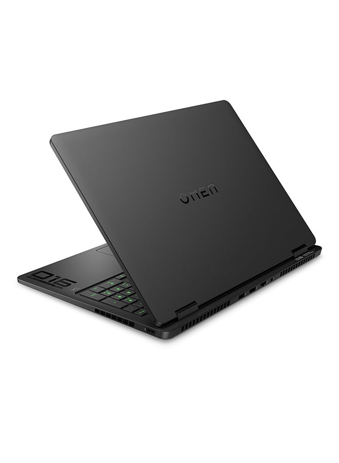 HP لابتوب الألعاب Omen Slim 16-an0001nx بشاشة WUXGA مقاس 16 بوصة (1920x1200)، معالج Core Ultra 7 255H/ذاكرة وصول عشوائي DDR5 سعة 24 جيجابايت/قرص SSD سعة 1 تيرابايت/نظام التشغيل Windows 11 Home/بطاقة رسومات Nvidia GeForce RTX 5060 سعة 8 جيجابايت/ الإنجليزية/العربية - Image 4