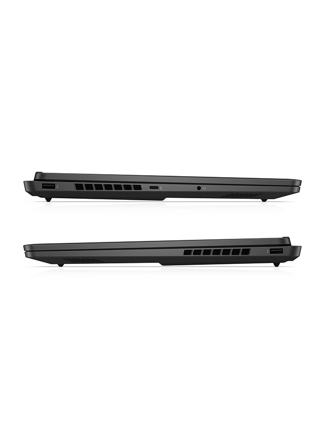 HP لابتوب الألعاب Omen Slim 16-an0001nx بشاشة WUXGA مقاس 16 بوصة (1920x1200)، معالج Core Ultra 7 255H/ذاكرة وصول عشوائي DDR5 سعة 24 جيجابايت/قرص SSD سعة 1 تيرابايت/نظام التشغيل Windows 11 Home/بطاقة رسومات Nvidia GeForce RTX 5060 سعة 8 جيجابايت/ الإنجليزية/العربية - Image 5
