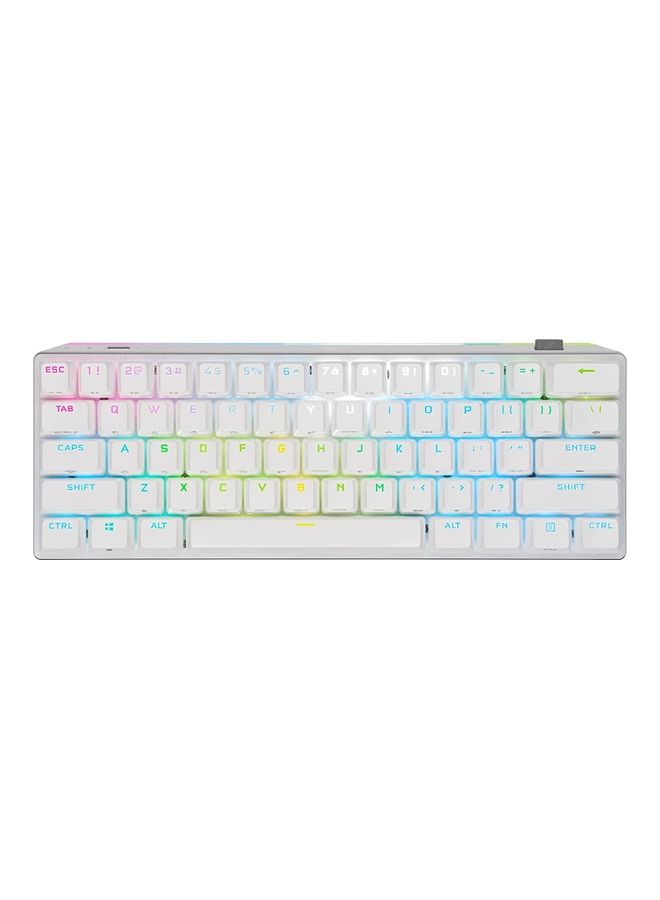 Corsair K70 PRO MINI WIRELESS RGB 60% Mechanical Gaming Keyboard-White - Image 1
