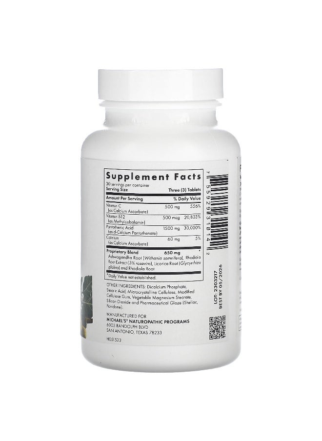 Michael's Naturopathic - Michael's Naturopathic, Energy Adrenal Support, 90 Vegetarian Tablets - Image 1