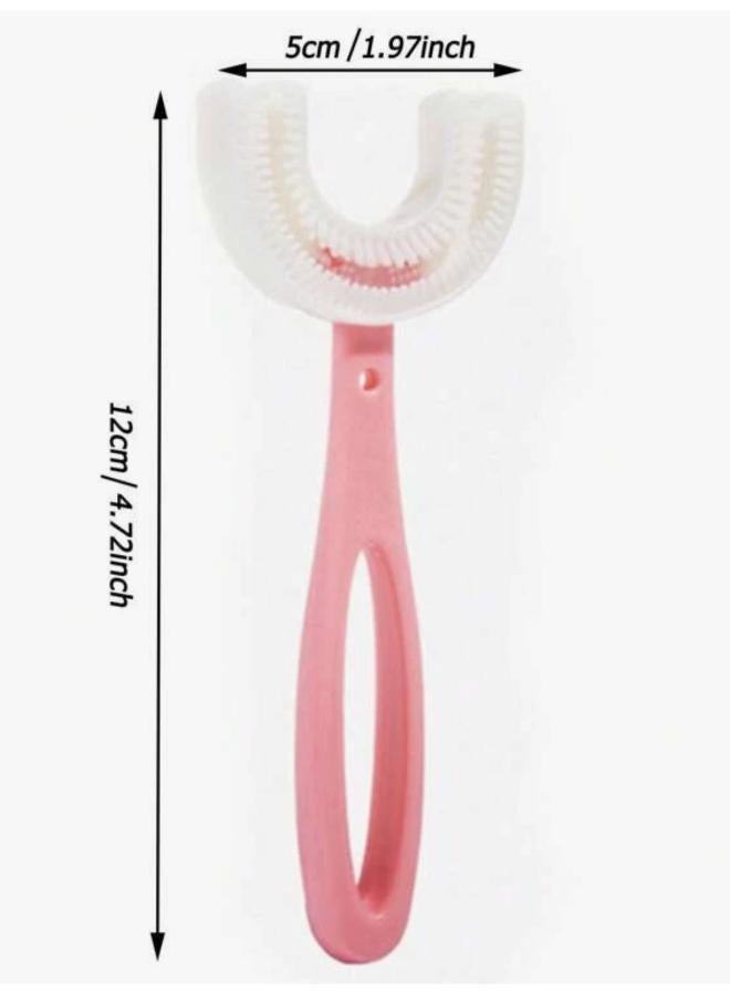 إيزي لايف فرشاة أسنان على شكل حرف U للأطفال من عمر 2 إلى 12 سنة - Image 2