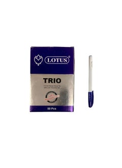 Lotus 50 Blue Ballpoint Pens 