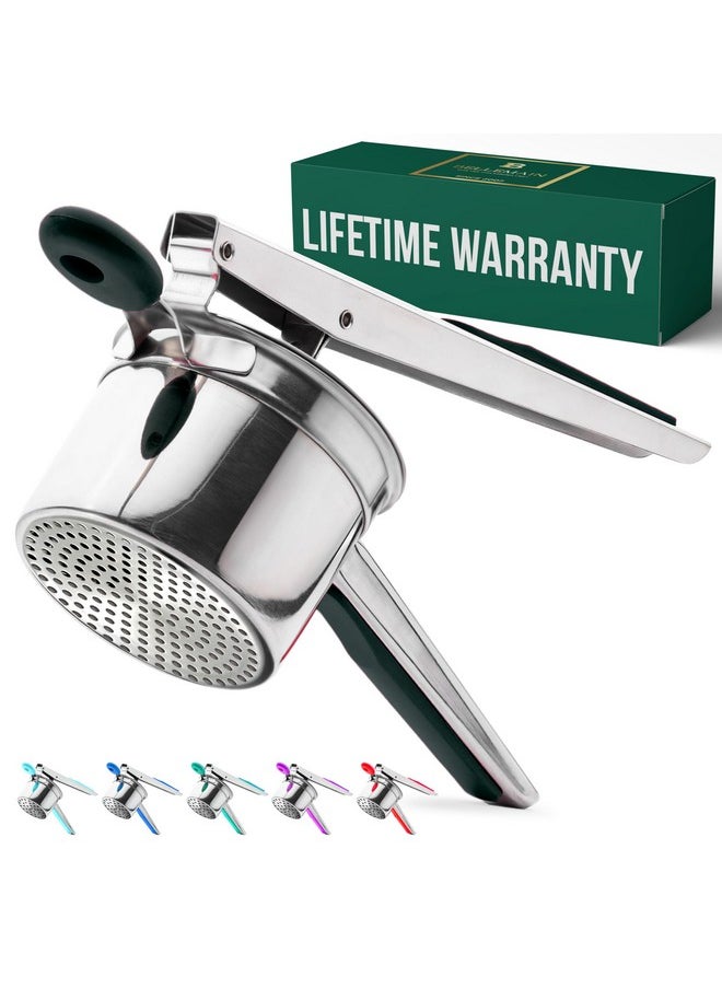 Bellemain Bellemain 15oz Large Potato Ricer for Mashed Potatoes, Stainless Steel Mashed Potato Masher & Squeezer, Easy-To-Clean Professional-Grade Hand Vegetable Ricer, Kitchen Tool, Food Press & Food Mill  - Image 1