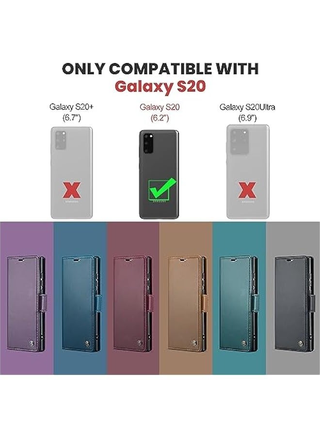 Samsung Galaxy S20 5G Wallet Case - Purple - Image 2