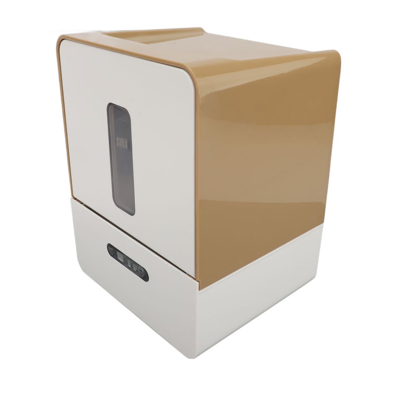 Touchless Paper Towel Dispenser: Brown, Sensitive Sensor Technology - Custom Paper Length Settings, Wall Mount Design for Home Bathrooms, Hotels - Image 3