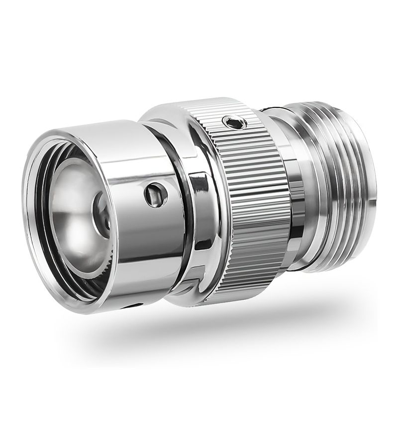 1 Pc Adjustable Beer Tap Flow Control Valve 304 Stainless Steel Core Thread Size 1-1-8-8 - Image 1