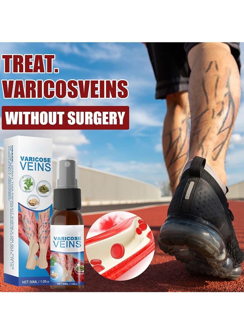 SOUTH MOON Varicose Veins Effective Remover Spray Varicose Veins Plaster Pain Relief Varicose Veins Treatment Improve Your Feet  - Image 4