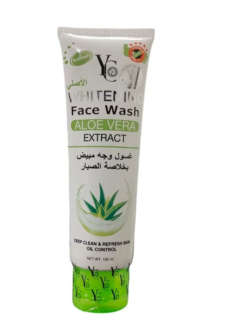 YC Whitening Face Wash Aloe Vera Extract 100 ml