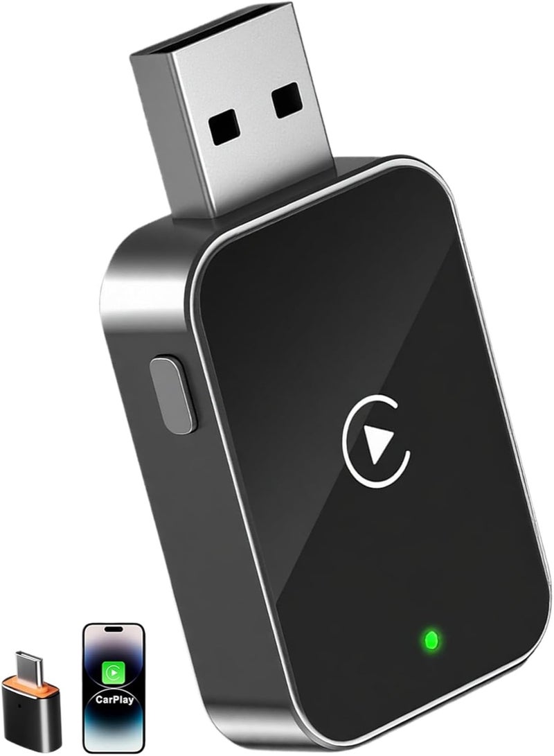محول كار بلاي لاسلكي للآيفون - يحوّل CarPlay السلكي إلى لاسلكي، عملي وسهل الاستخدام للسيارات من 2016 فصاعدًا - Image 1