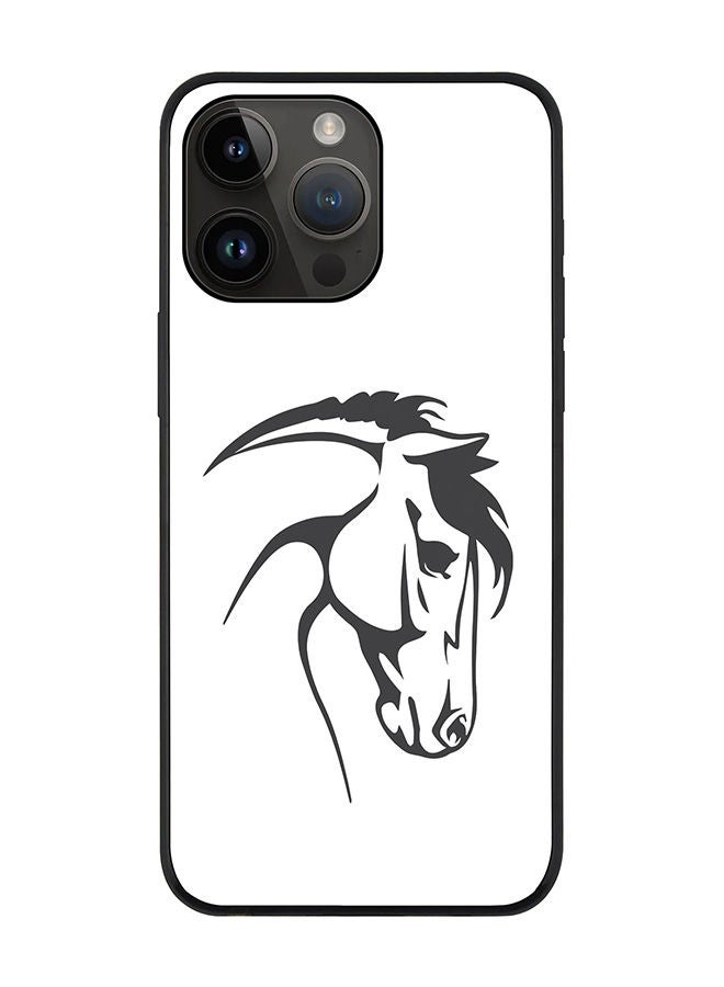 Stylizedd Rugged Black edge case for Apple iPhone 14 Pro Max Slim fit Soft Case Flexible Rubber Edges Anti Drop TPU Gel Thin Cover - ArabStallion - Image 1