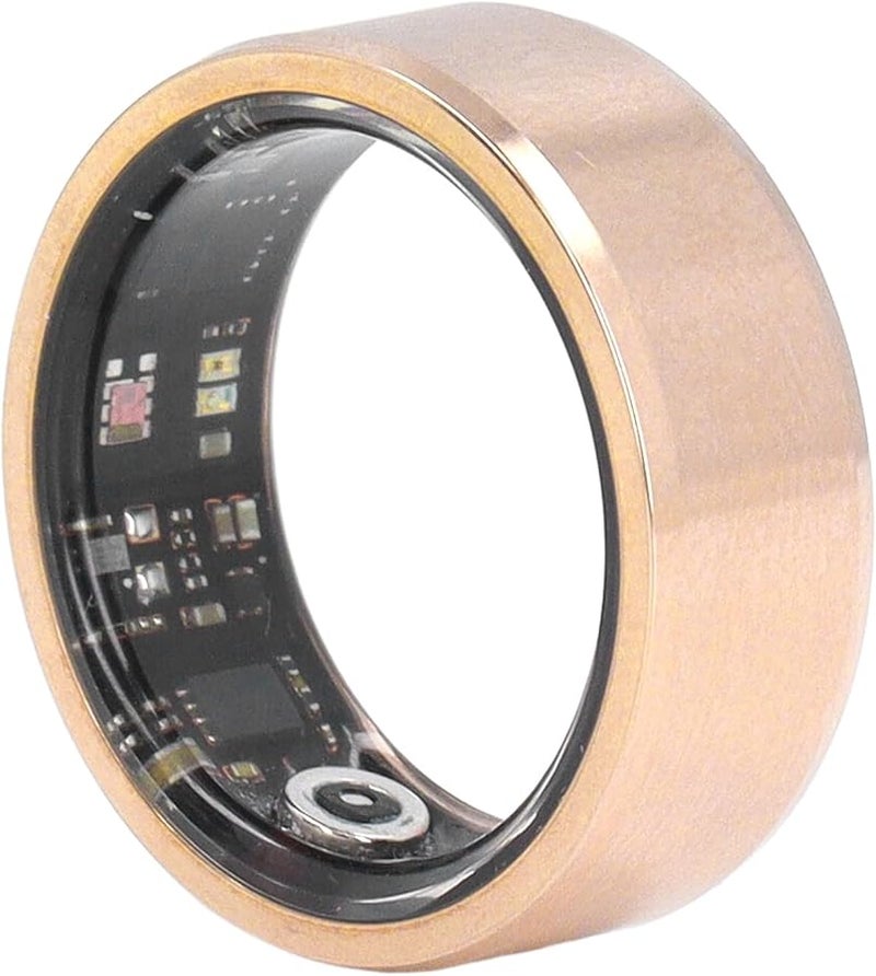 Vbestlife Smart Ring Size 10 Gold Health Activity Heart Rate Monitor Sleep Recorder For IOS Android - Image 2