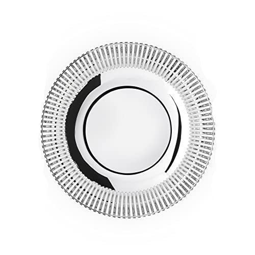 Alessi Fruit Bowl in 18/10 Stainless Steel Mirror Polished, Silver - Image 2