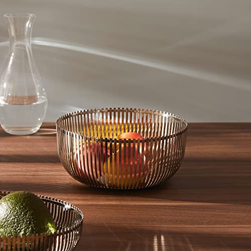 Alessi Fruit Bowl in 18/10 Stainless Steel Mirror Polished, Silver - Image 5
