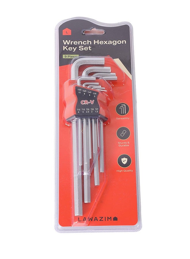 LAWAZIM Durable Wrench Torx Key Set - Image 4