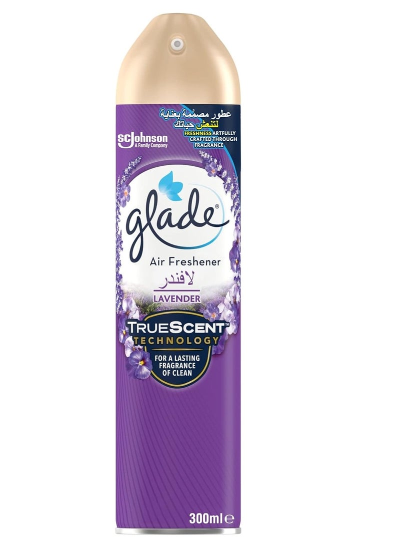 Glade معطر جو بخاخ برائحة الفاوانيا المزهرة والكرز 300 مل 