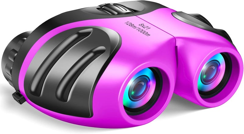 LET'SGO LET'S GO! Binocular for Kids, Compact High Resolution Shockproof Binoculars - Image 1