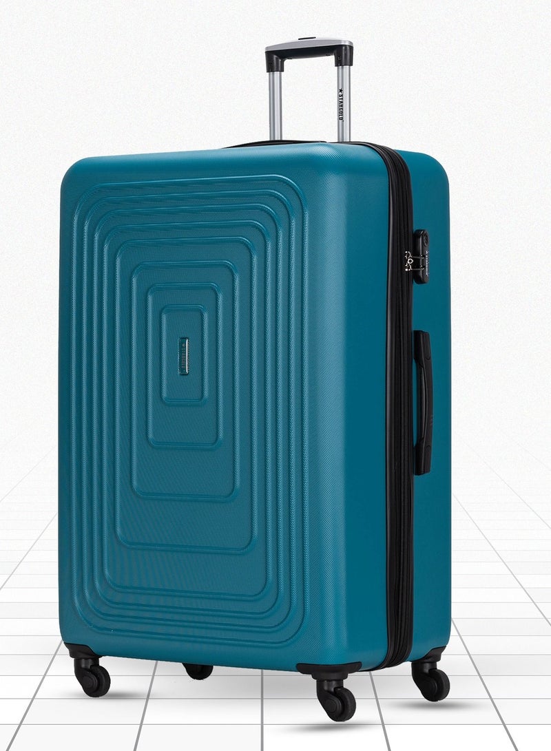 ستارجولد مجموعة أمتعة من 4 قطع، حقيبة سفر صلبة من مادة ABS مع سحاب قابل للتمدد، وعجلات دوارة 360 درجة، وقفل رقمي، وحقيبة سفر خفيفة الوزن بعجلات - Image 3