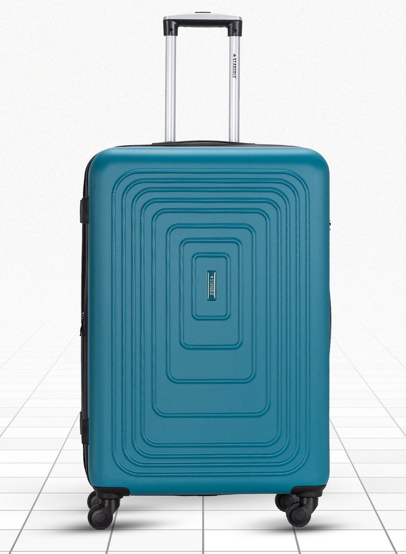 ستارجولد مجموعة أمتعة من 4 قطع، حقيبة سفر صلبة من مادة ABS مع سحاب قابل للتمدد، وعجلات دوارة 360 درجة، وقفل رقمي، وحقيبة سفر خفيفة الوزن بعجلات - Image 2