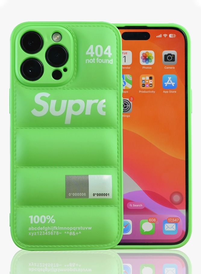 Supre جراب iPhone 14 Pro Max بتصميم منفوخ وغطاء حماية ناعم للجسم - Image 1
