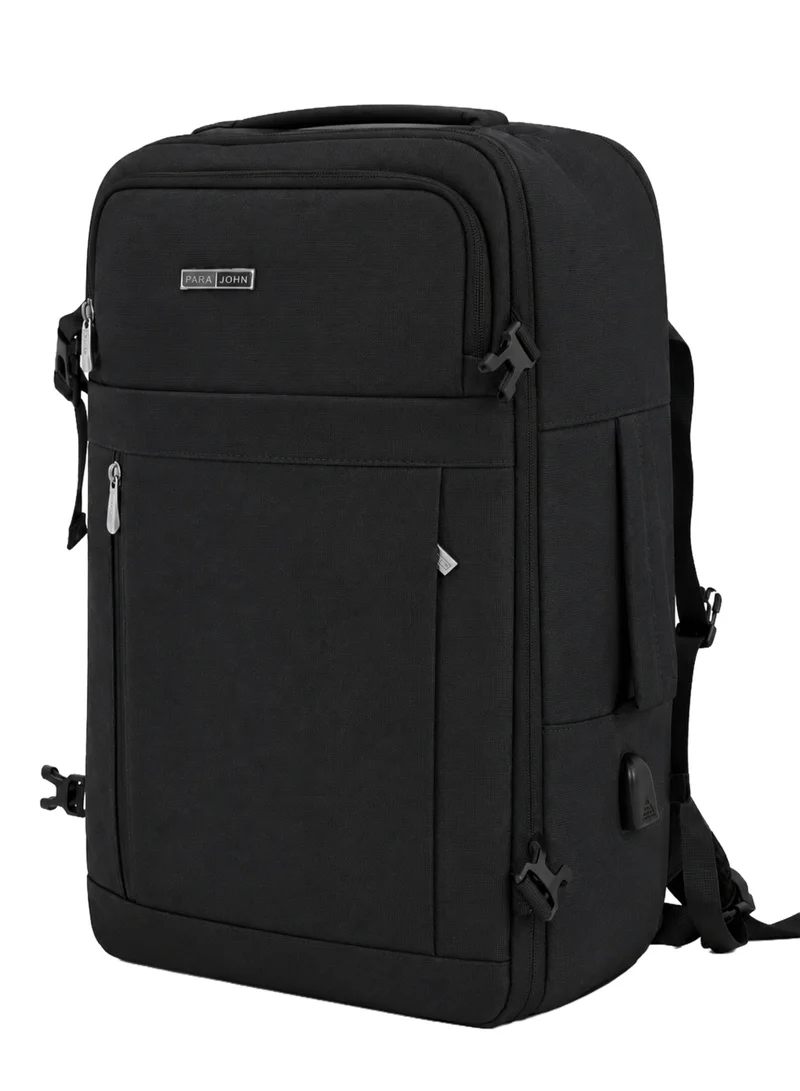 Parajohn PARAJOHN Travel Laptop Backpack with Shoe Compartment, Multi-Compartment Backpack with Padded Shoulder Straps, Large Capacity Business & Travel Backpack