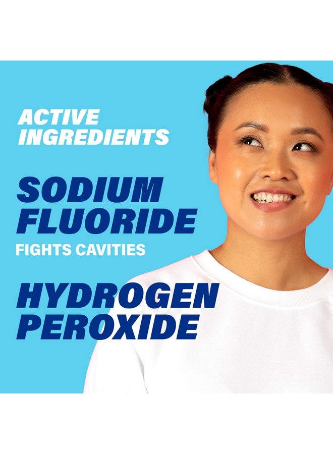 ACT Whitening + Anticavity Fluoride Mouthwash 16.9 Fl. Oz. With Zero Alcohol, Dye Free, Gentle Mint - Image 4