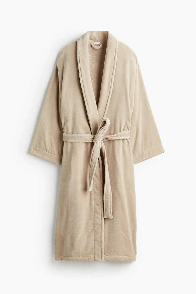 H&M Velour dressing gown