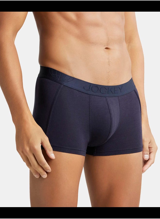 JOCKEY - Jockey IC25 Men's Tencel Micro Modal Cotton Elastane Stretch Solid Trunk with Natural Stay Fresh Properties - Image 1