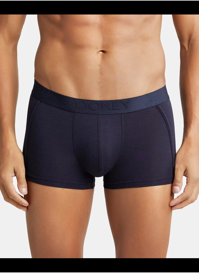 JOCKEY - Jockey IC25 Men's Tencel Micro Modal Cotton Elastane Stretch Solid Trunk with Natural Stay Fresh Properties - Image 1